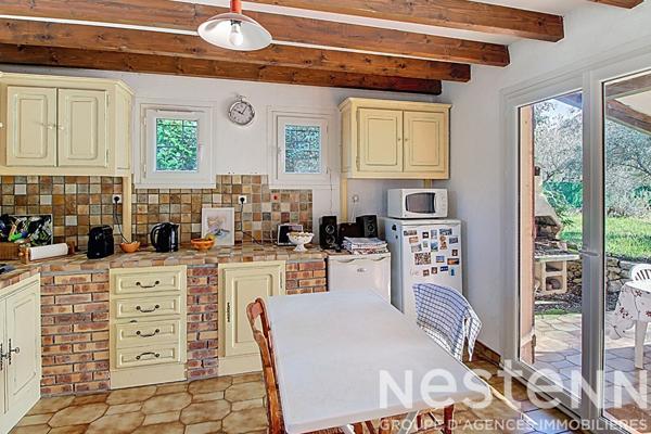 A VENDRE sur LORGUES Maison de 76 m² + GARAGE de 28 m² AMENAGEABLE sur un terrain 1324 m²