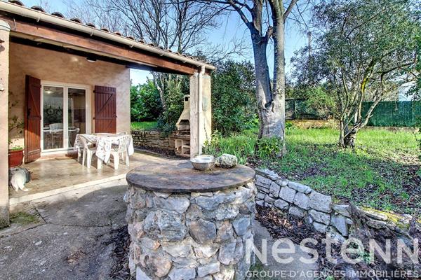 A VENDRE sur LORGUES Maison de 76 m² + GARAGE de 28 m² AMENAGEABLE sur un terrain 1324 m²