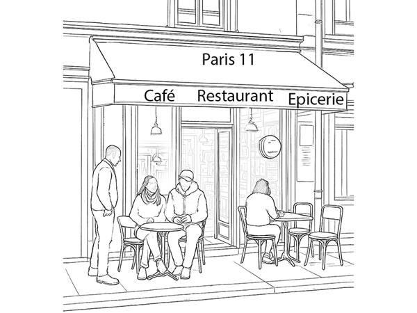 Paris 11e - Quartier Saint-Ambroise / Popincourt Vente Fonds de Commerce Café / Sandwicherie Italienne