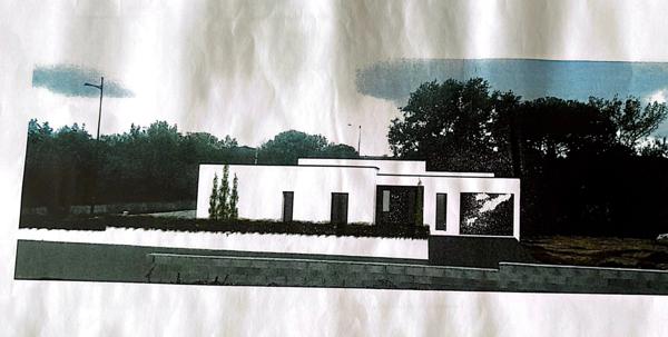 MAGALAS(34) A VENDRE TERRAIN CONSTRUTIBLE DE 919 m2 AVEC VILLA PLAIN PIED 4 FACES, SECTEUR CALME