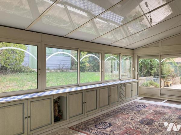 BOUAYE Maison de plain-pied avec véranda, jardin et garage – au calme en impasse