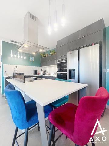 Maison contemporaine T4 avec garage et terrain