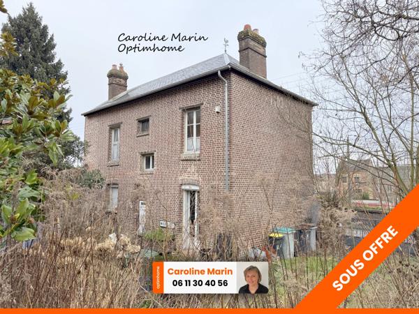 Maison de caractère à réinventer – Fort potentiel à Elbeuf !
