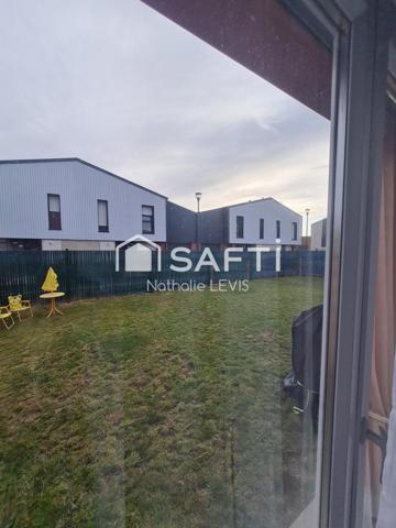 Maison cubique semi mitoyenne dans un lotissement calme en impasse vendue louée pour un investissement locatif