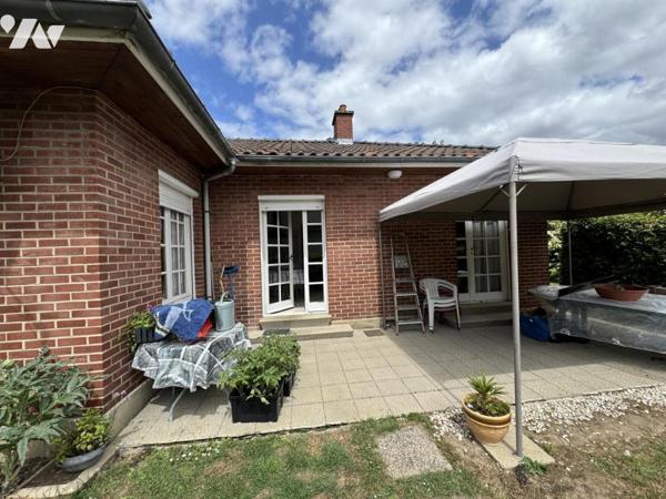 Pavillon individuel de plain pied à Marly dans résidence proche Valenciennes