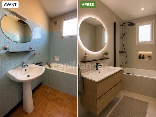 Proche du centre de ST GERMAIN LAVAL   MAISON de 120 M2 avec terrain arborée de 2000 m2 avec sa très belle vue
