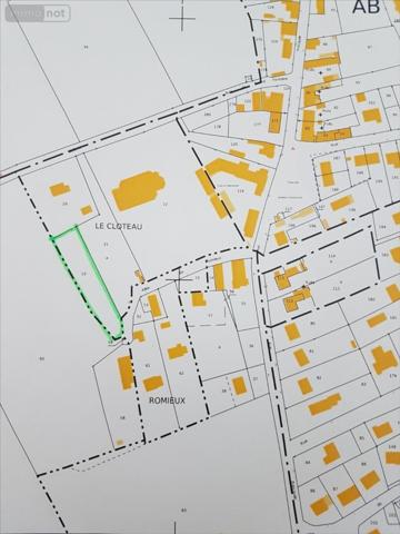 Terrain à Batir à vendre à Villaines-sous-Malicorne dans la Sarthe (72270), ref : 1203