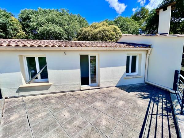 traversante, lumineuse, calme, terrasses jardin