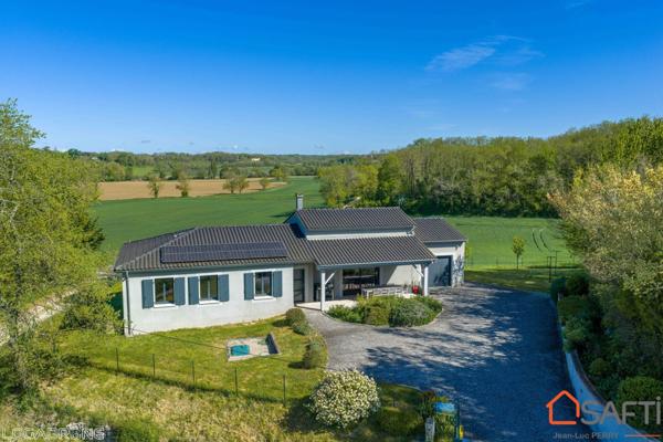 Maison d'architecte avec piscine