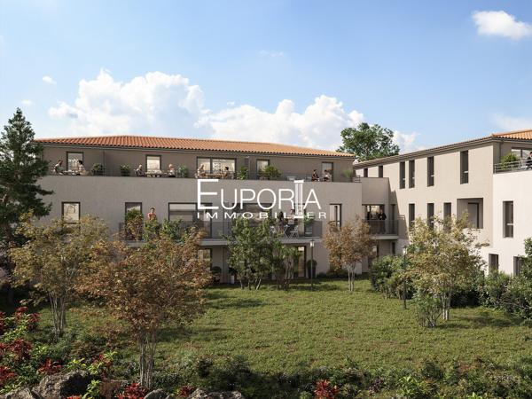 Appartement T3 64m2 terrasse 9,57m2 Ecully