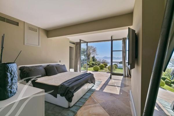 Hauteurs de Cannes Splendide Villa avec Vue Mer de Rêve