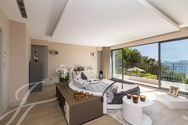 Hauteurs de Cannes Splendide Villa avec Vue Mer de Rêve