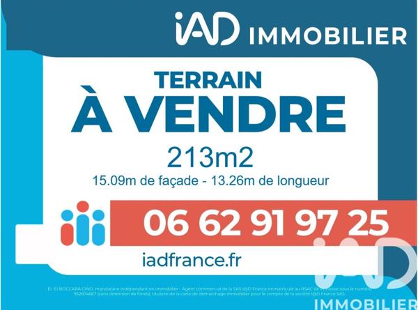 Terrain à vendre 212 m² Sarcelles