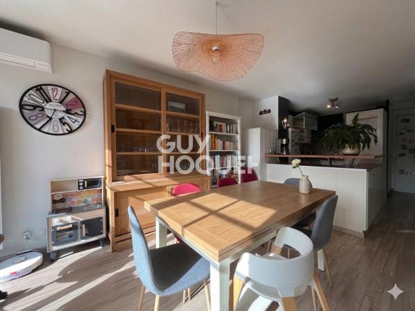 APPARTEMENT T4 DUPLEX - REZ DE JARDIN - 2 PLACES PARKING SOUS-SOL - CLIMATISÉ
