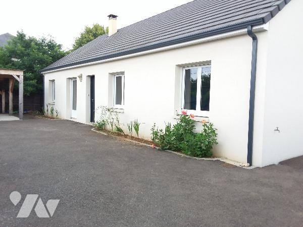 EXCLUSIVITE, 15 MNS SUD DE BLOIS, PAVILLON RECENT 4 CH+DOUBLE GARAGE