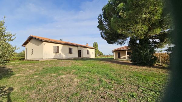 Fauguerolles (47400) Plain pied 137m² 3chambres, jardin clos de 2500m².