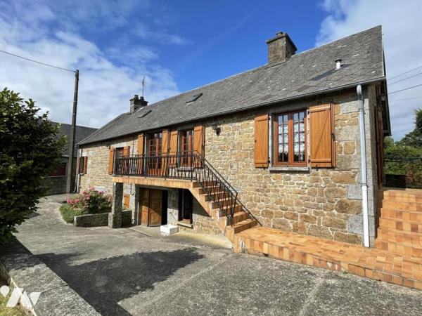 COUTERNE (RIVES D'ANDAINE), à 3 min de BAGNOLES DE L'ORNE, maison 3 ch, jardin