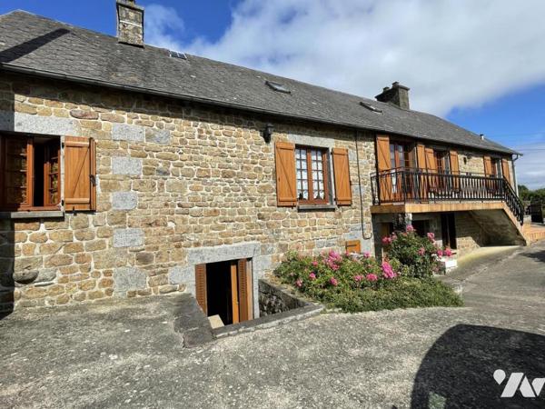COUTERNE (RIVES D'ANDAINE), à 3 min de BAGNOLES DE L'ORNE, maison 3 ch, jardin