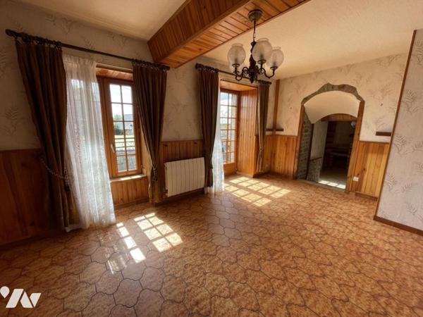 COUTERNE (RIVES D'ANDAINE), à 3 min de BAGNOLES DE L'ORNE, maison 3 ch, jardin