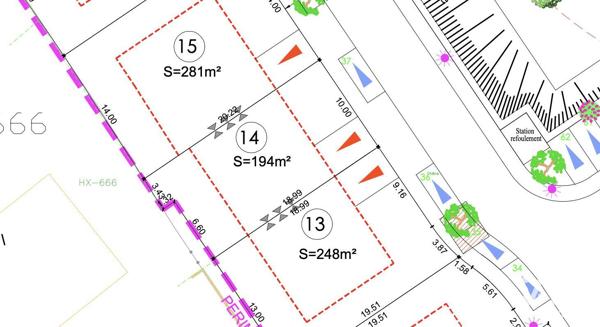 Terrain à vendre 194 m² Perpignan