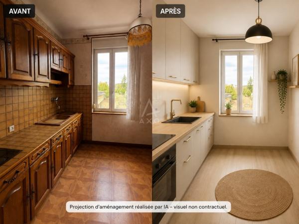 EXCLUSIVITÉ // MOULINS-LÈS-METZ // MAISON DE VILLE // 150 M2 // 3 CHAMBRES // BUREAU // GARAGE // TERRAIN 11 ARES //  FORT POTENTIEL D'AMÉNAGEMENT
