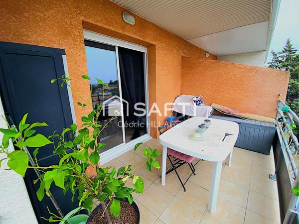 Appartement de 41m²  avec Balcon