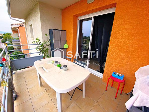 Appartement de 41m²  avec Balcon