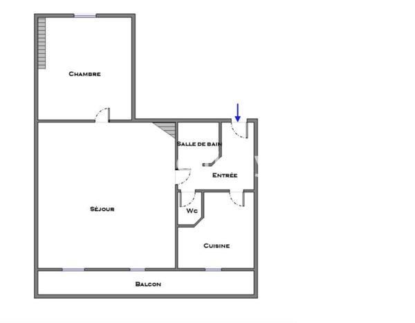 Appartement 2 pièces - 42 m² Exclusivité