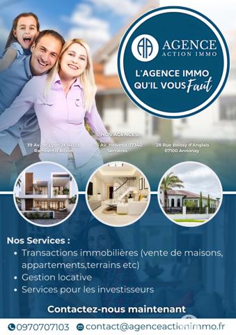 Annonay (07100) Appartement T3 -Annonay