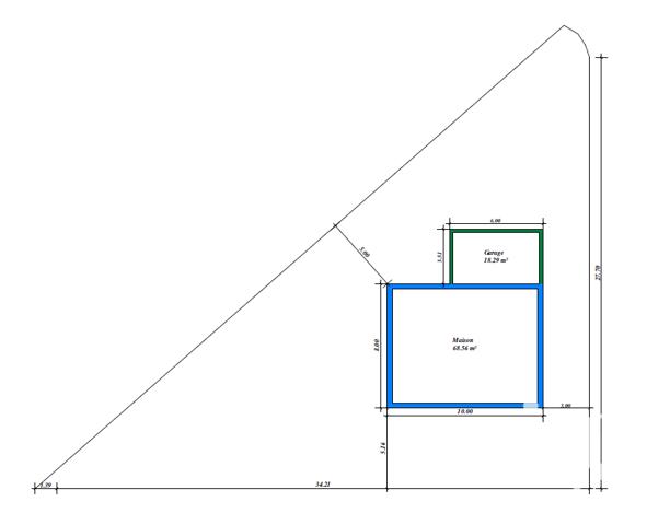 Terrain à vendre 570 m² La Bazoge