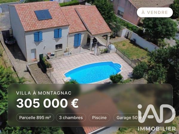 Maison à vendre 4 pièces 102 m² Montagnac