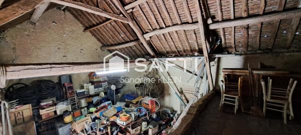MAISON DE CAMPAGNE 75 m², 3 pièces avec dépendances et bois