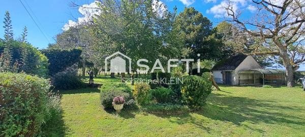 MAISON DE CAMPAGNE 75 m², 3 pièces avec dépendances et bois