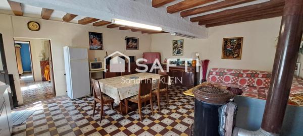 MAISON DE CAMPAGNE 75 m², 3 pièces avec dépendances et bois