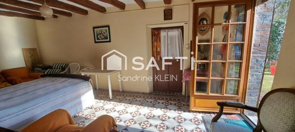 MAISON DE CAMPAGNE 75 m², 3 pièces avec dépendances et bois