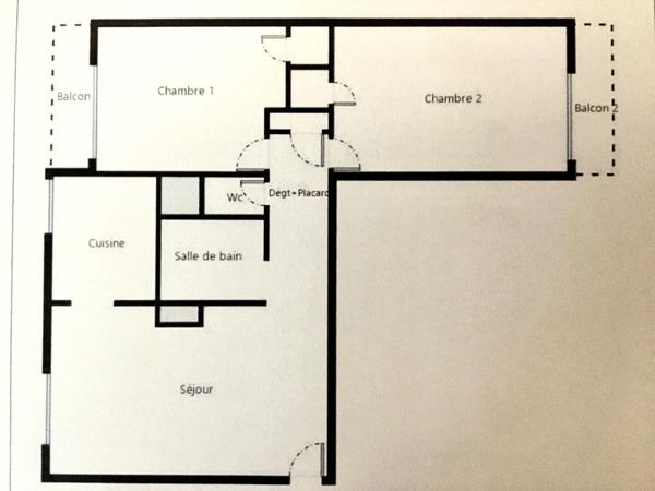 Bagnolet - T3 - 56m2