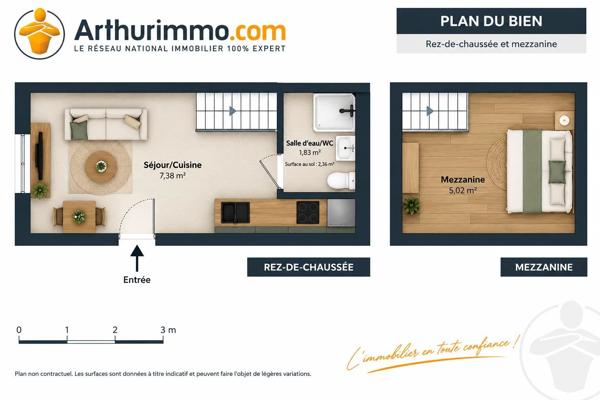 Vente                                                      Appartement
                        
                     1 pièces                      14 m2                     à Pourrières