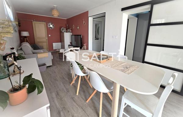 Maison de 125m² sur un terrain de 450m², quartier calme