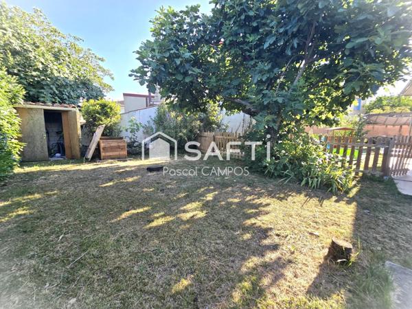 Maison de 125m² sur un terrain de 450m², quartier calme