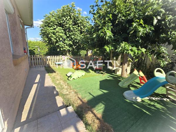 Maison de 125m² sur un terrain de 450m², quartier calme