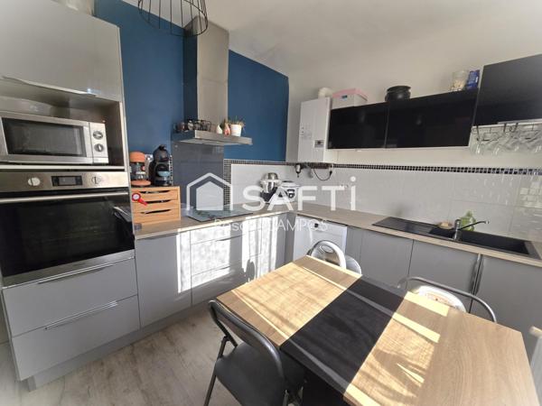 Maison de 125m² sur un terrain de 450m², quartier calme