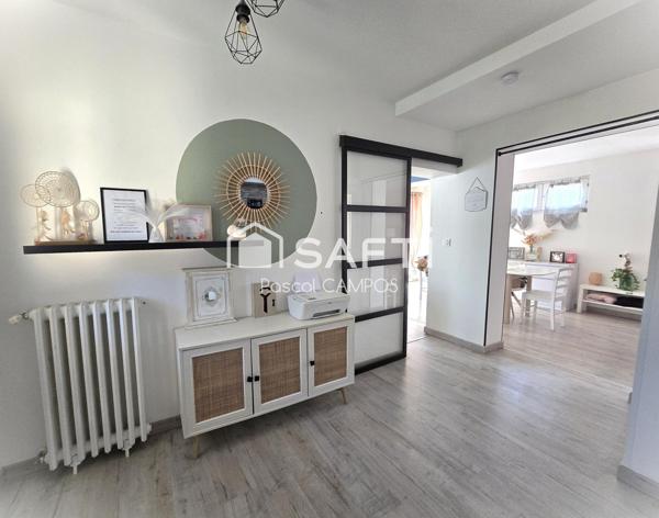 Maison de 125m² sur un terrain de 450m², quartier calme