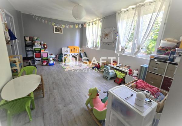 Maison de 125m² sur un terrain de 450m², quartier calme