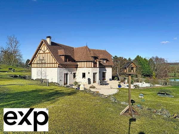 Maison normande rénovée 2024 – DPE B – 7 890 m² de terrain sans vis-à-vis
