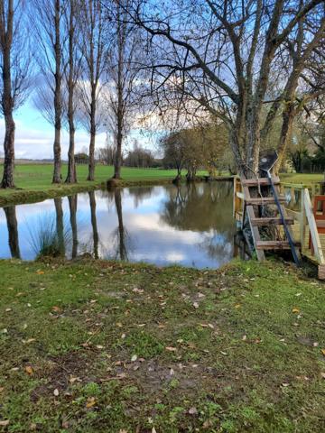 Maison, 10 pièces, surface de 247 m2 sur terrain de 15057 m2, située tout proche de Mirambeau.