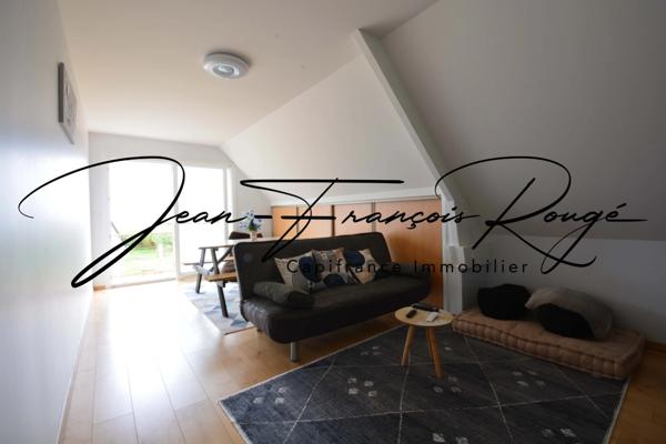 Saint-Marcouf, à 200 mètres de la plage, maison de qualité avec de beaux volumes et une vie de plain-pied !!!