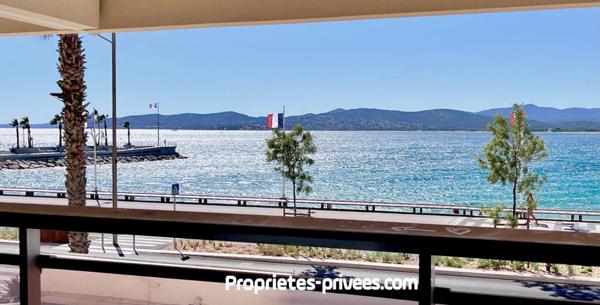 Appartement Saint Raphael-Triangle d'Or -Front de mer - 3 pièces, Parking, cave