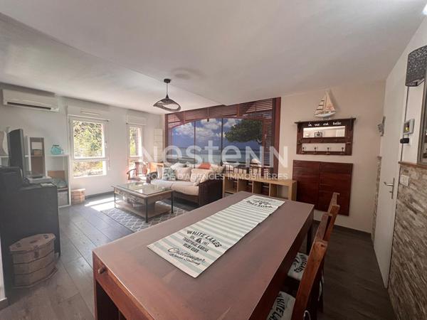 Aix la Duranne  - À louer - T3 rénové de 67 m²  meublé  avec terrasse, piscine