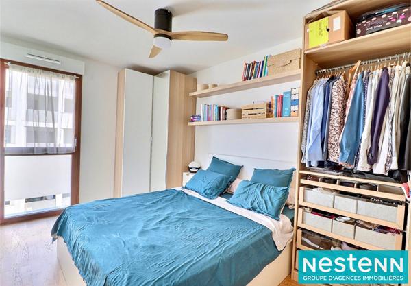 Appartement de type 3 de 65m2 avec terrasse et garage fermé situé sur le secteur de Carré de Soie