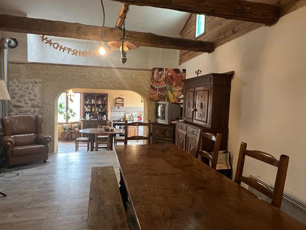 Maison Salignac 9 pièce(s) 266 m2 Bâtisse en pierres avec vue panoramique  Alpes de hautes provence